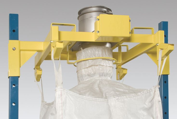 Basic - stations de remplissage pour big bags - Flexicon - modèle BFB avec conception brevetée TWIN-CENTERPOST™_2