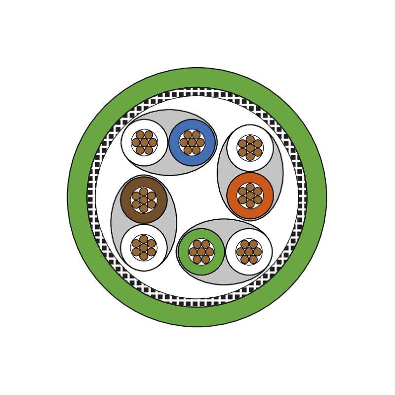 METZ CONNECT Câble Ethernet industriel M12, codage X, 5 m_2