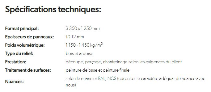 Profil finish - façades - cetris - panneaux bois-ciment relief peint, 3 350 x 1 250 mm_2