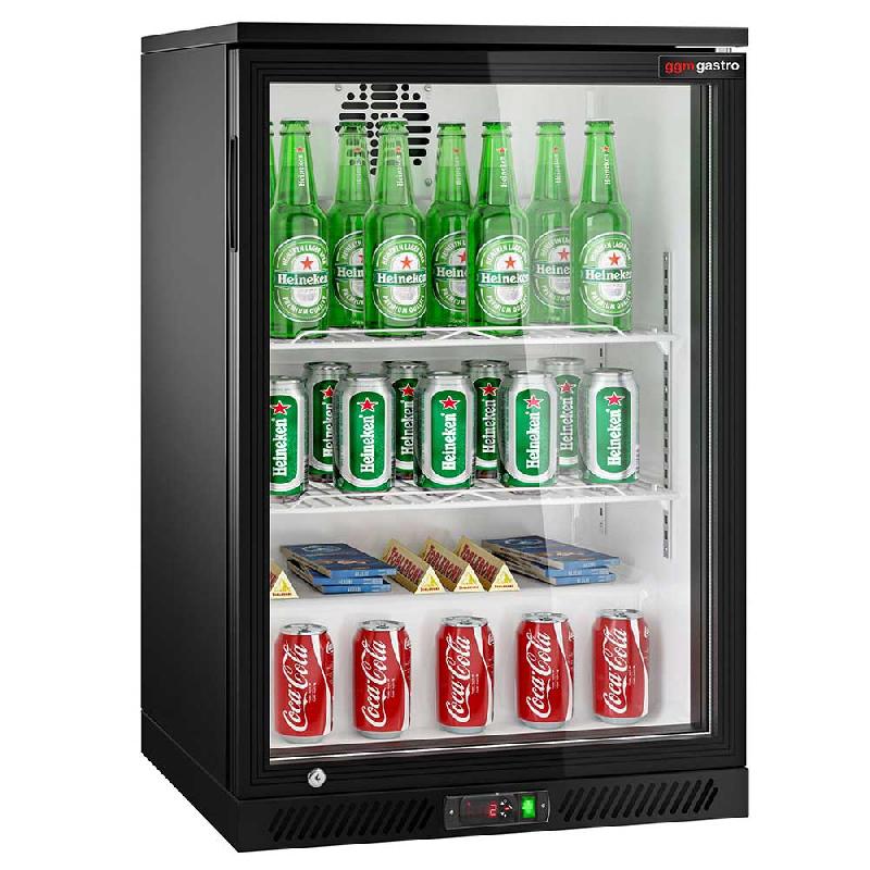 Arrière-bar réfrigéré1 porte battante vitrée - 126 litres 124 | BKTG1SN_2