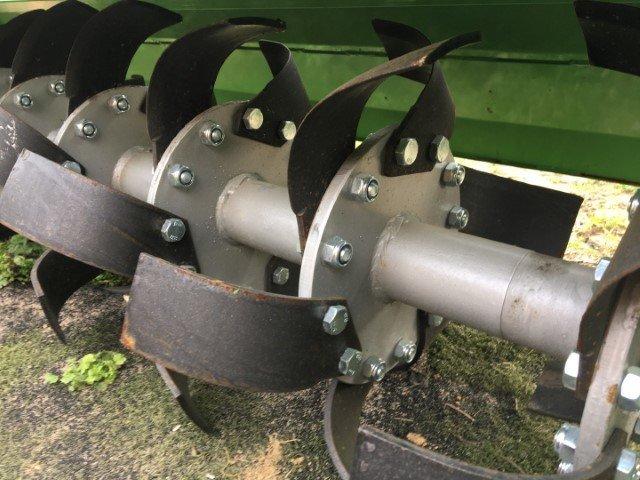 Cultivateur agricole - rotavator NC BV 2.0m - capot et patins réglables - Occasion_2