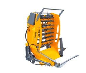 Équipement de distribution de balles rondes Db – DRH avec bras de chargement hydraulique