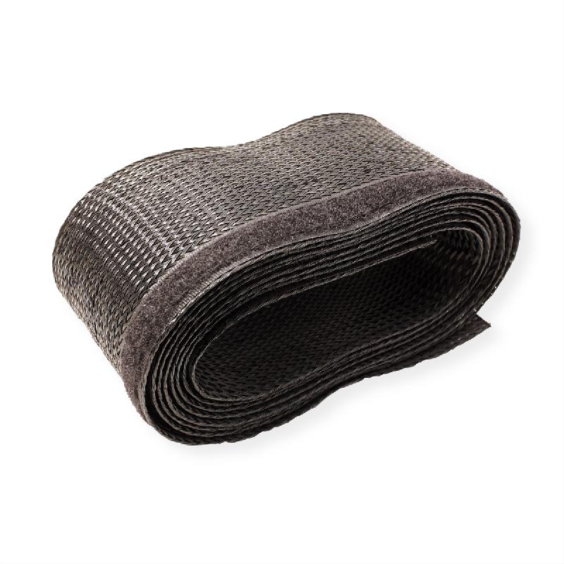 ROLINE Tuyau passe-câbles en PVC, noir, 2,5 m_2