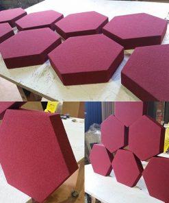 Panneau acoustique Decoshapes Hexagon - GIK Acoustics - Absorption murale décorative_2