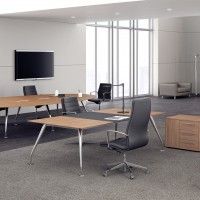 Kd2 - Bureaux de direction avec piètement conique - Office Concept_2