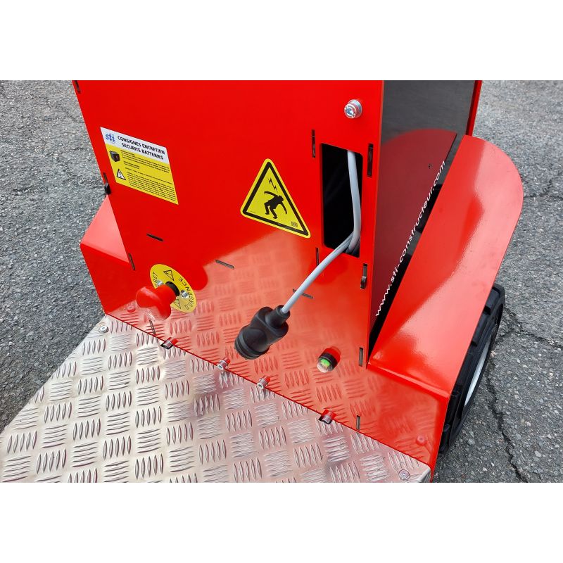 Tracteur pousseur autoporté assis-debout - iMOVE AD - STI constructeur - Traction 1500kg sur terrain plat_2