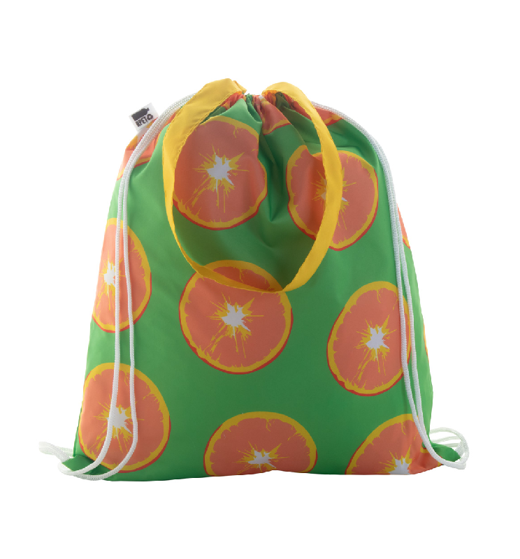 Sac piscine personnalisé - cordons colorés - longues anses - polyester 190T - impression sublimation_2