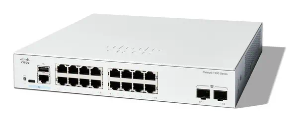 Cisco C1200-16T-2G commutateur réseau Géré L2/L3 Gigabit Ethernet (10/100/1000) Blanc_2