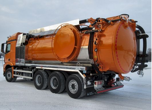 Ecocycler - Hydrocureur Kaiser - Débit 340 à 700 l/min - Max. 200 bar - Recyclage eau et protection antigel_2