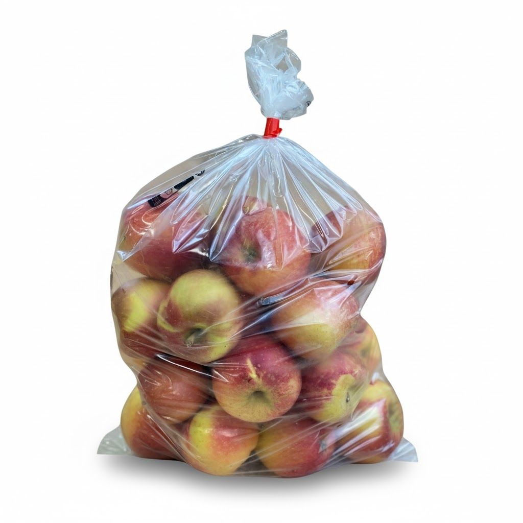 Sac PEBD Type 5kg neutre/Transparent - 220+50x600mm 50µ - Lot de 800_2