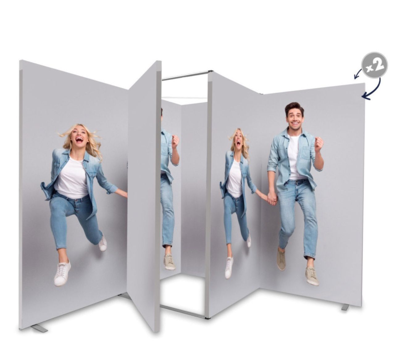 Système Modulaire MEGA SEG - Stand d'exposition léger et personnalisable_2