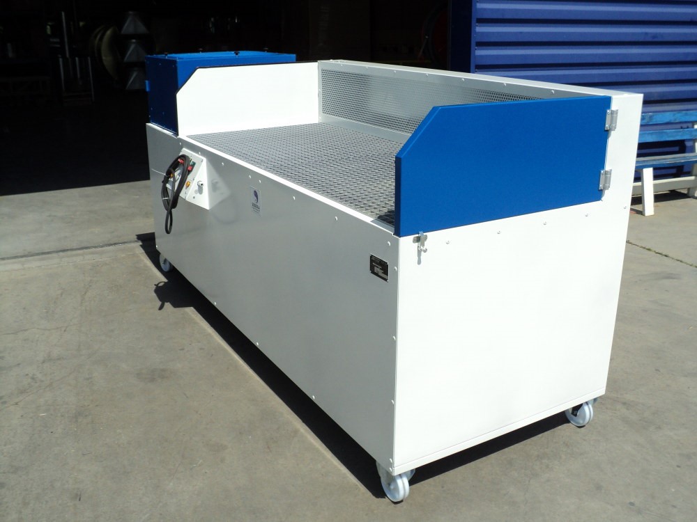 Table aspirante mobile et autonome STTA 2000 - double flux avec filtre interchangeable et ventilateur centrifuge_2