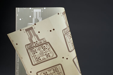 Claviers à membrane avec pistes conductrices en cuivre_2