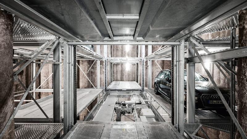 Parking semi-automatisé compact jusqu'à 22 véhicules - Crossparker 558_2