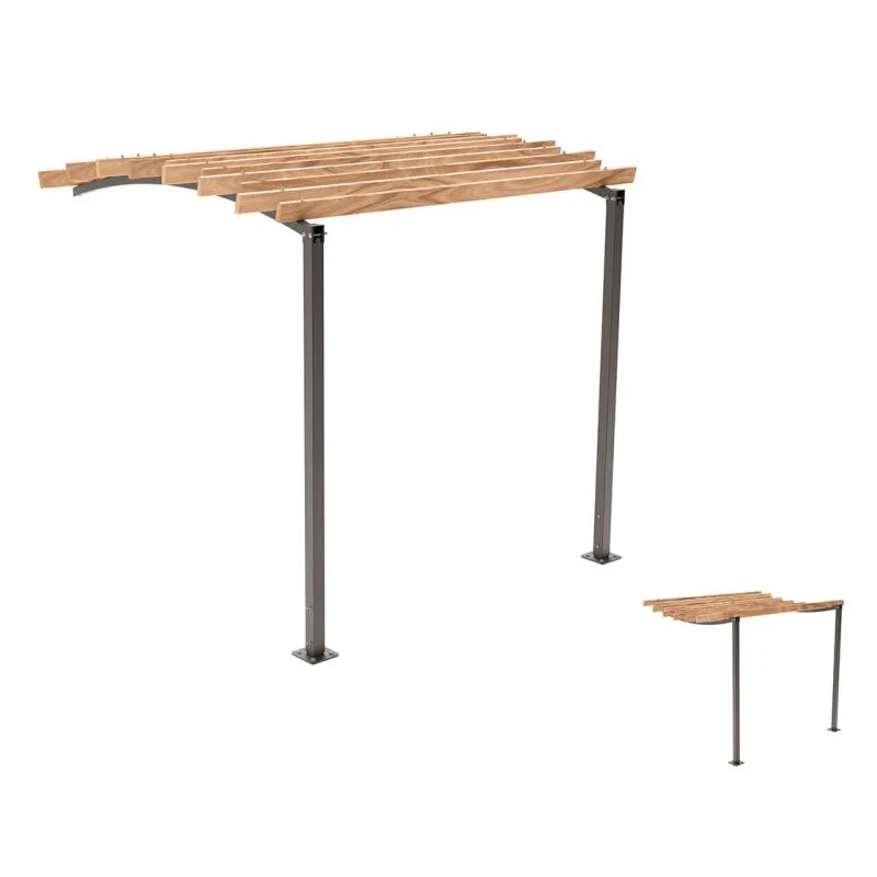 Pergola Océan bois acier_2