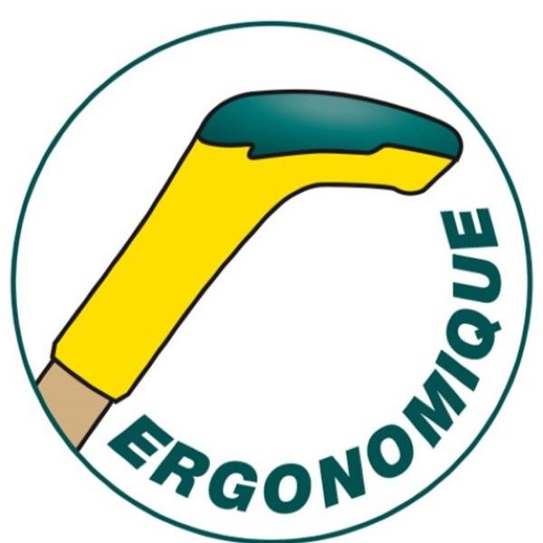 Ratissoire spécial gravillon avec manche ergonomique - lame 16 cm affûtée - bois PEFC 150 cm - Leborgne 211215_2