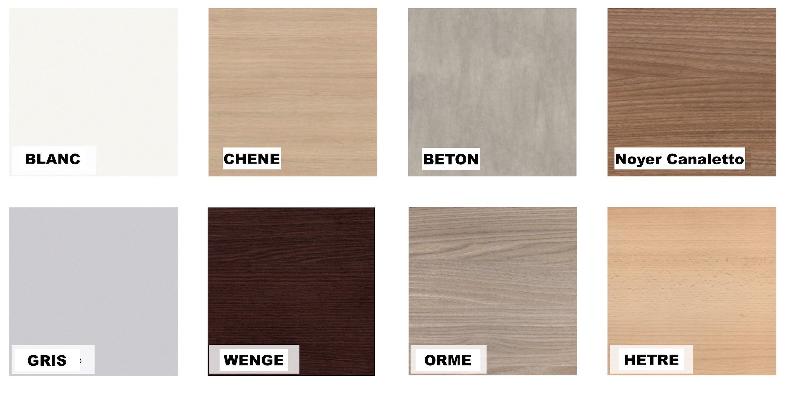 Table de réunion ovale X2 - Officity. - Blanc 9010, 200, Wenge_2