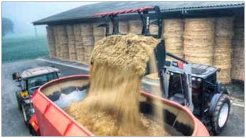 Benne avec tube carré renforcé pour une meilleure durabilité