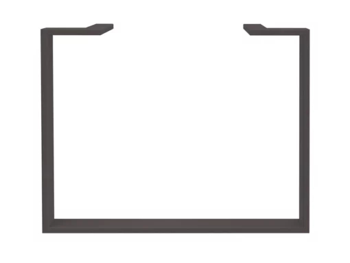 Bureau d'angle URBAN Manager neuf - L180 x P100 x H72,5 cm - console retour à gauche - pieds carbone - plateau imitation chêne clair_2