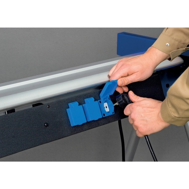 Établi universel Holzkraft UWT 3200 - 5900020 - robuste, pliable, équipé pour machines d’établi et pièces longues_2