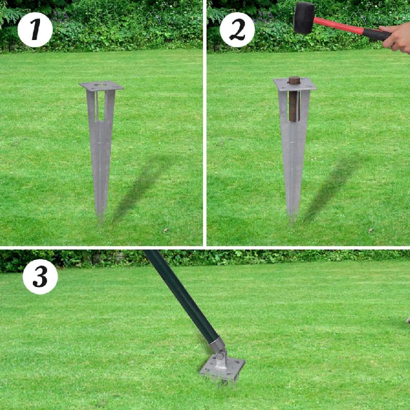Vidaxl clôture euro acier 25 x 1,7 m vert 145765_2