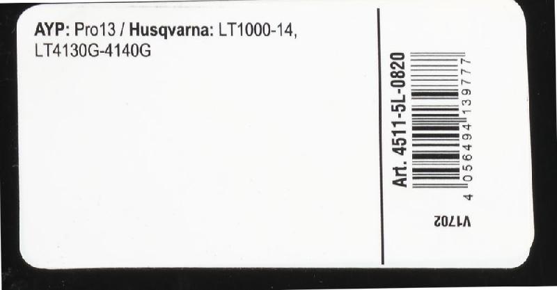 Courroie trapézoïdale X-Grip V - Type 5L820_2