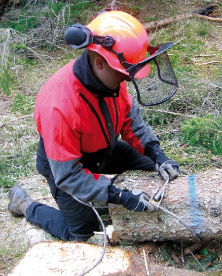 Modèle vf155 ultralight - treuil forestier - docma - portatif_2