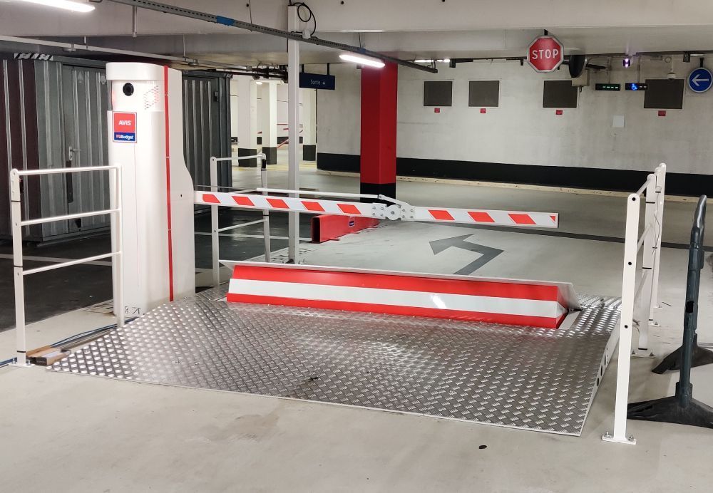 RoadBlocker anti-intrusion pour parkings souterrains - STOPOTO - PREFABAT - Protection sites sensibles_2