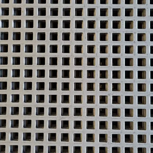 Tôles perforées - motif carré_2