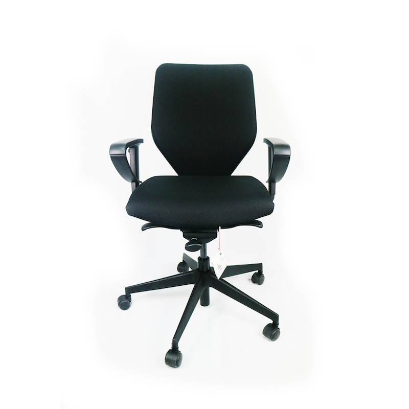 Viasit - Fauteuil de bureau ergonomique d'occasion avec accoudoirs réglables et mécanisme synchrone - Confort et résistance_2