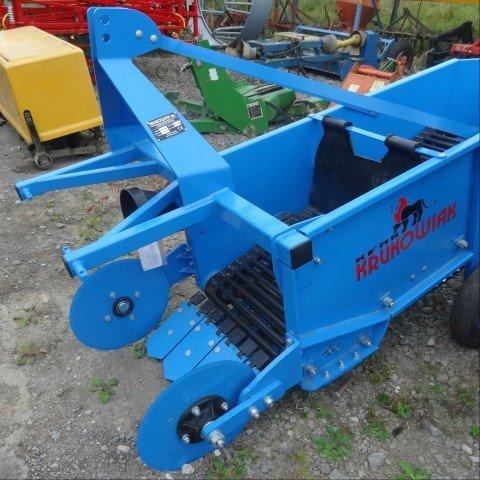 Arracheuse de pommes de terre Krukowiak aligneuse 1 rang eco 65 à disques - occasion - adaptée agriculture biologique et conditions sèches_2