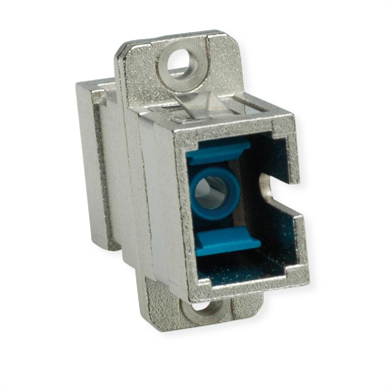 TELEGÄRTNER Coupleur SC, Singlemode et Multimode, Manchon en céramique, boîtier en métal, gris_2