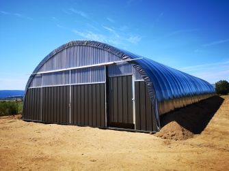 Tunnel d'élevage pour bovins  - TYPE 9.50 ou 10m_0