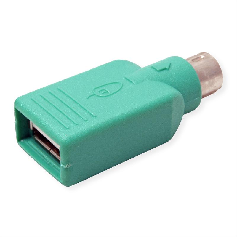VALUE Adaptateur PS/2 - USB, vert_2