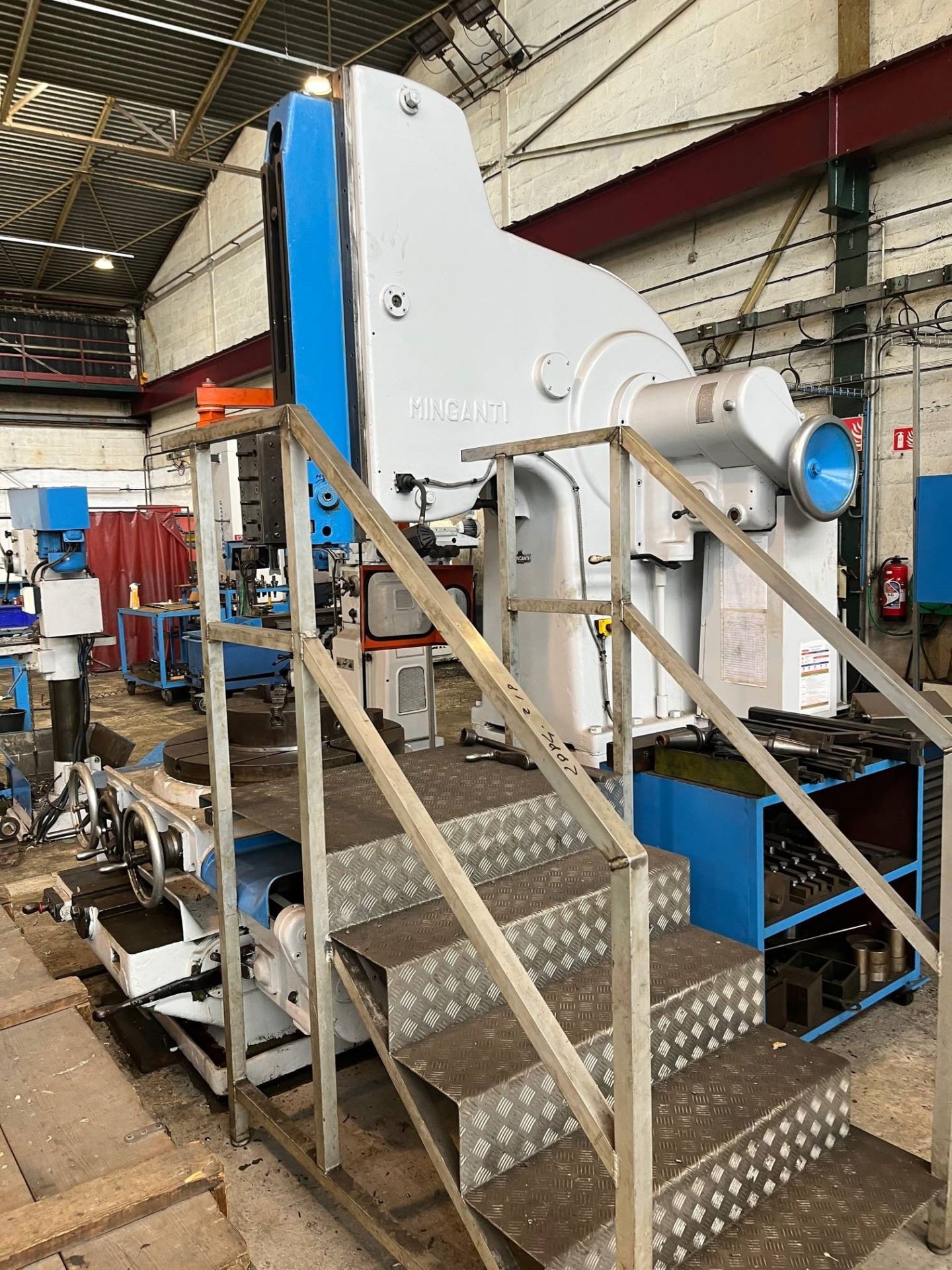 Mortaiseuse Minganti réf 3573 - Courses 800x550x800 - Table 700mm - Vitesse max 65/10 rpm_2