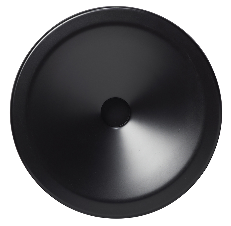 Cendrier étouffoir corbeille - 0.25L/17.5L - Kipso - Noir graphite ou inox brossé_2