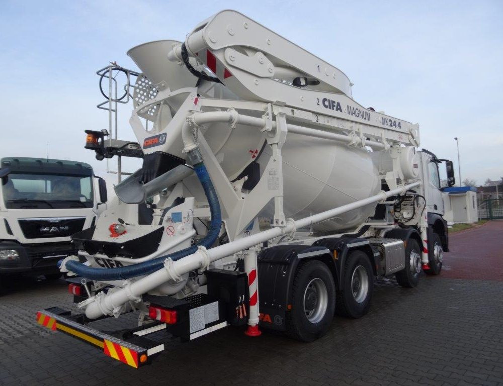 Camion Mercedes-benz arocs malaxeur pompe cifa mk24 neuf