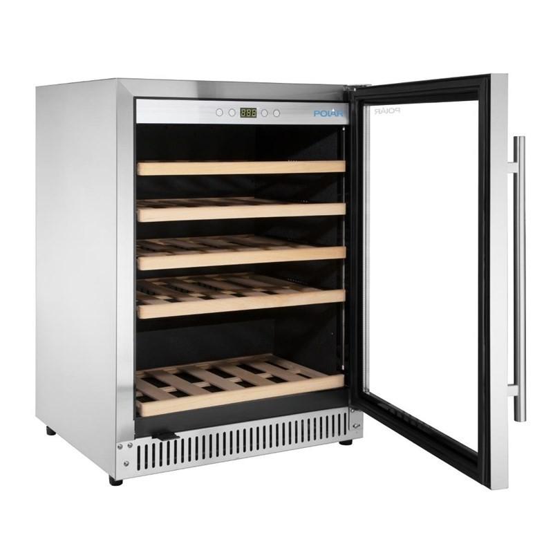 Rafraîchisseur à vin dessous de comptoir Série G inox 47 bouteilles GM627 Polar_2