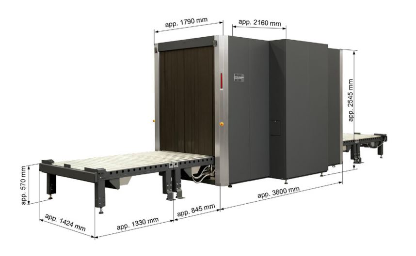 Scanner double vue à rayons X universel - HI-SCAN 145180-2is pour gros objets et articles palettisés, idéal pour entrepôts_2