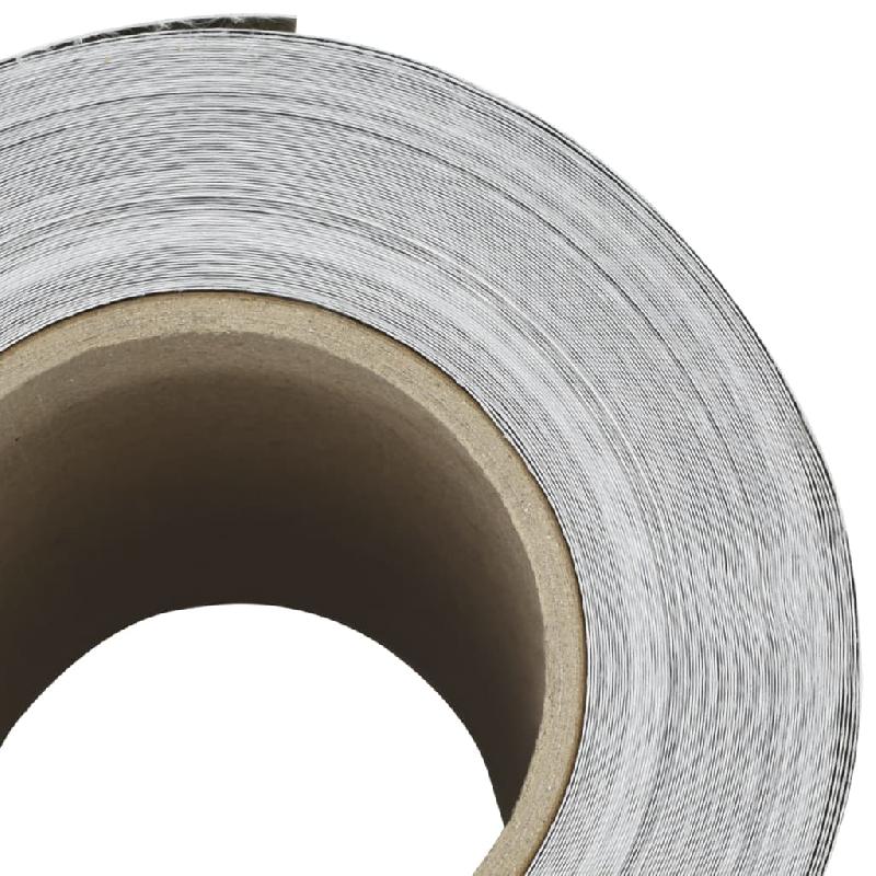 Vidaxl écran d'intimité de jardin aspect pierre gris 35x0,19 cm pvc 4005540_2