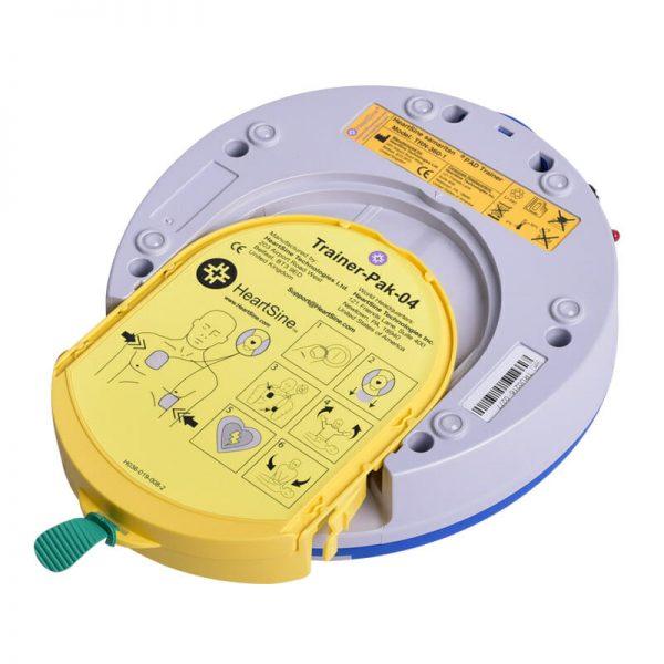 Dae de formation HeartSine Samaritan 360T - Poids 1.67 kg, Dimensions 20 × 18.4 × 4.8 cm, Langues disponibles Anglais, Français, Néerlandais - Marque HeartSine - Type DAE Entièrement automatique - GTIN 5060167123542_2