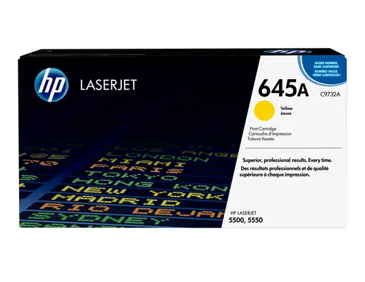 HP 645A toner LaserJet jaune authentique_2