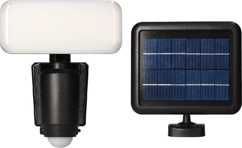 Projecteur solaire Polaris 8W 500lm - détecteur de mouvement - extérieur_2