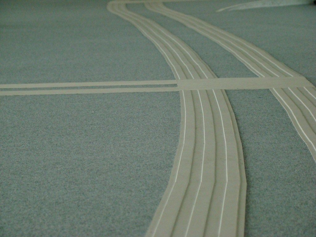 Tactiguide Trio - bande de guidage en inox - SMA - Tactifrance - dimensions: 92.5 x 18.5 cm_2