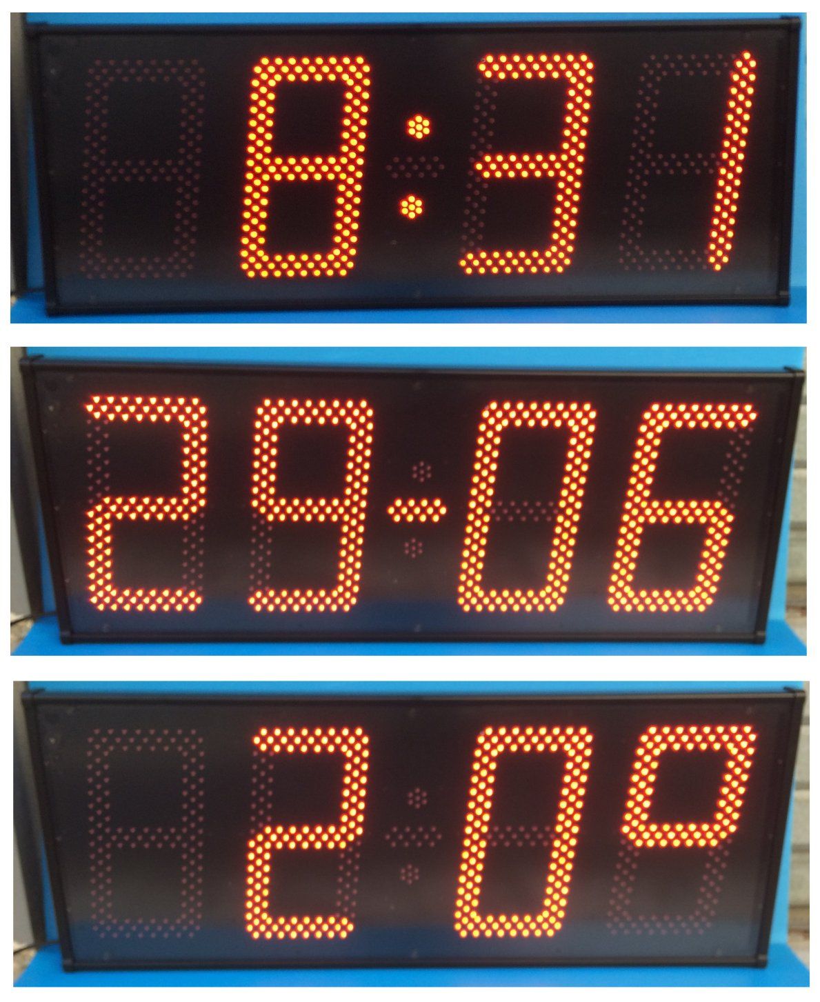 Afficheurs lumineux commerciaux - Panneaux de taux de changes, numéro d'appel, HDT, compte à rebours et plus_2