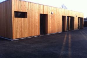 Bureau modulaire - Architecture moderne - Pour extension de centre technique - Conception sur mesure_2