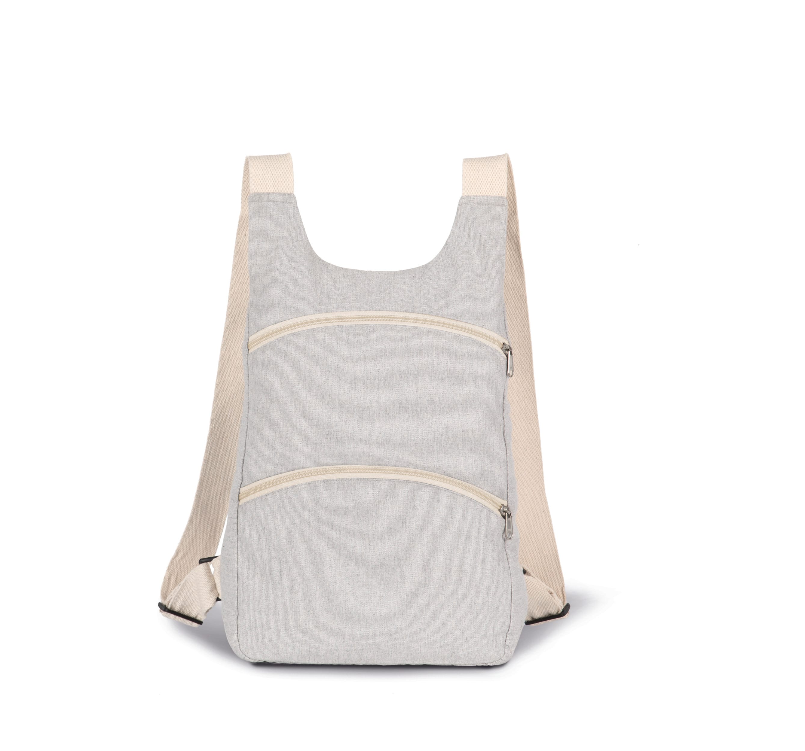 Sac à dos recyclé avec poche arrière antivol - Kimood - Réf: KI5101 - Bretelles confort 4 cm - Plusieurs couleurs disponibles_2