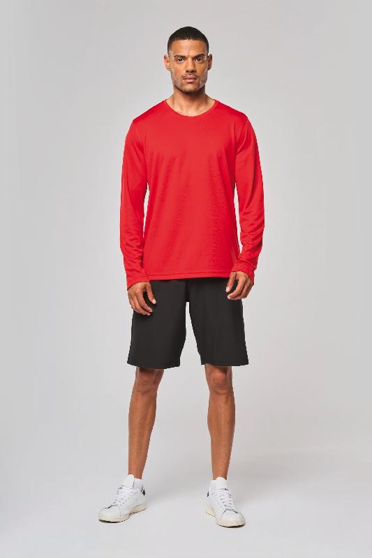 T-shirt de sport manches longues homme - PROACT - 100% polyester à séchage rapide - Réf: PA443_2