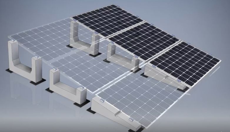 Gaines protectrice centrale photovoltaique toit terrasse_Accessoire_3