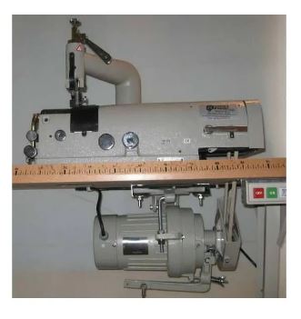 Pareuse cuir professionnelle pour la sellerie, la maroquinerie, la bourellerie - PR SK111_2